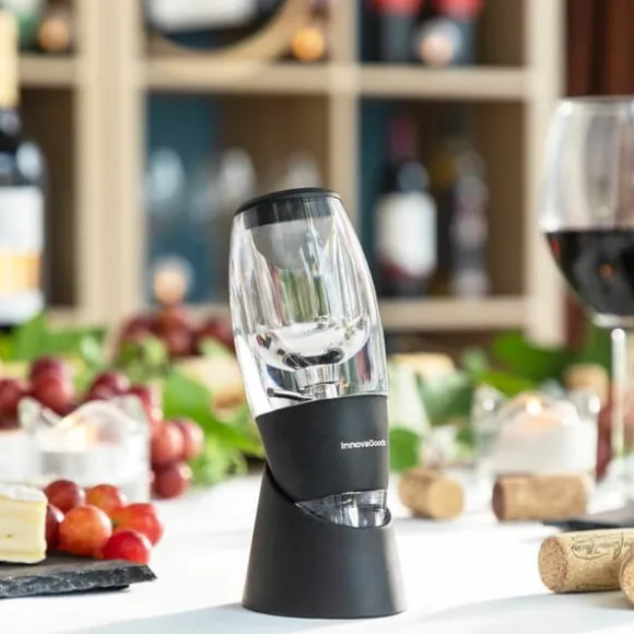 Vinluftare med filter, hållare och lock Wineir InnovaGoods