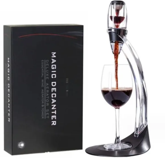 Vinluftare Set - Professionell - 41cm - Akryl - 5 delar - Elegant