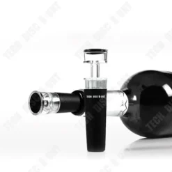 Vinpropp - TD® - Pumpar och proppar - Livsmedelssilikon - Svart - 26g