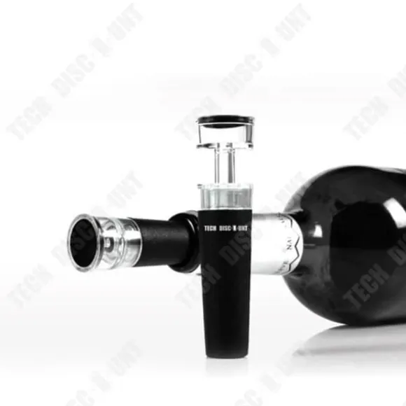 Vinpropp - TD® - Pumpar och proppar - Livsmedelssilikon - Svart - 26g