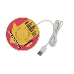 Vinylskiva USB-muggvärmare Elektrisk kaffemuggvärmare