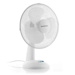 Vit Ø30cm bordsfläkt från InnovaGoods