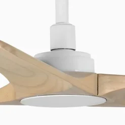 Vit fläkt Ø90 cm HEYWOOD S 33805