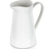 Vit mjölkkanna i porslin 200 ml