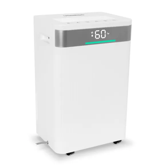 VONROC Avfuktare 20L/dag – WiFi & App | HEPA + Kolfilter | 4,5L Tank | För upp till 40 m²