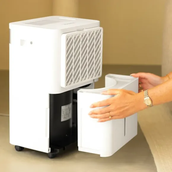 VONROC Avfuktare 20L/dag – WiFi & App | HEPA + Kolfilter | 4,5L Tank | För upp till 40 m²