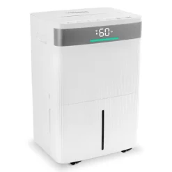 VONROC Avfuktare 40L/dag – WiFi & Appstyrning | Silverjon- & Kolfilter | För upp till 50 m² | 5,5L Tank