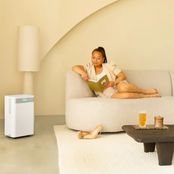 VONROC Avfuktare 12L/dygn – WiFi – Tvättläge – Luftfilter – 2L tank
