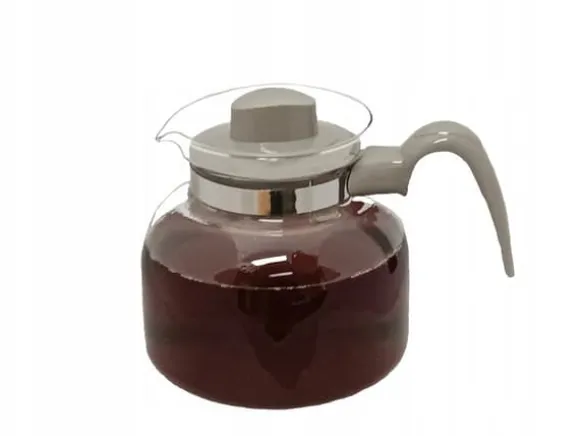 VÄRMEBESTÅENDE KAFFE- OCH TEKANNA AV GLAS 1,0 L MAJA TERMISIL