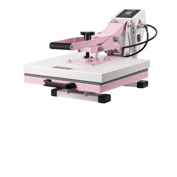 Värmepressmaskin, utdragbar låddesign, precis digital kontroll,ROSA