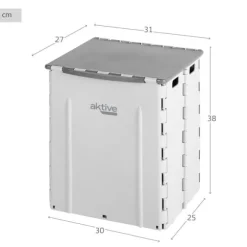 Waste bin Aktive polypropylene TPR 31 x 38 x 27 cm (6 Units)
