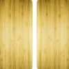 Wenko Glasskyddsplattor WOODEN LOOK för spis - 2 stycken, WENKO
