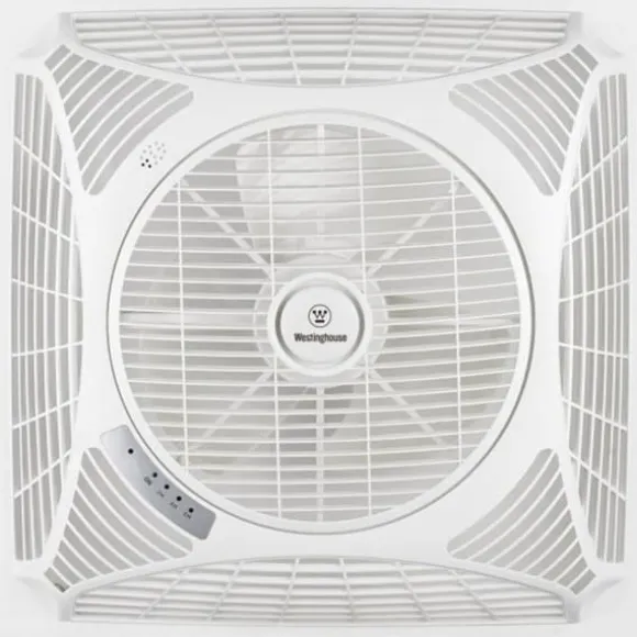 Westinghouse Windsquare Takfläkt 46 W, 50 W, 52 W (L x B x H) 60 x 60 x 21 cm Vit med fjärrkontroll, LED-indikatorn, Ti