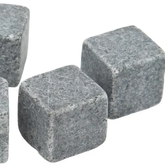 Whiskystenar - Dilwe - 2 cm - Granit - Ideal för whisky, gin, vin - Present till man