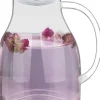 Wilmax glaskaraff 2,5 L i borosilikat, rostfritt lock