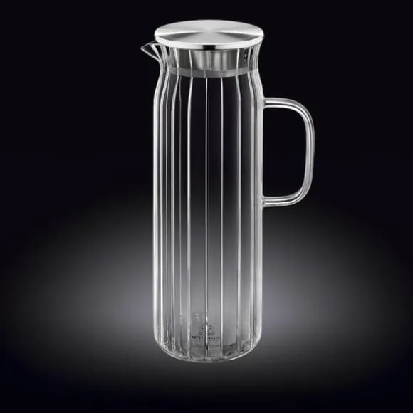 Wilmax glaskaraff 1,5 L med stållock