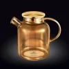 Wilmax tekanna 1,6 L i termoglas, PVD-finish