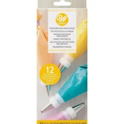 Wilton Spritspåsar 40cm 12-pack Engångsspritspåsar