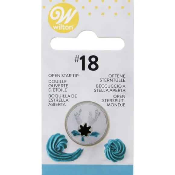 Wilton Tyll #018 Decorating Tip Open Star