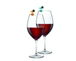 Winkee Mikrofonglasmarkör set om 6