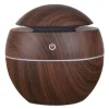 Wood Grain USB luftfuktare för sovrum, vardagsrum, kontor och bil