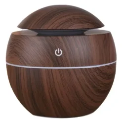 Wood Grain USB luftfuktare för sovrum, vardagsrum, kontor och bil