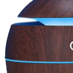 Wood Grain USB luftfuktare för sovrum, vardagsrum, kontor och bil