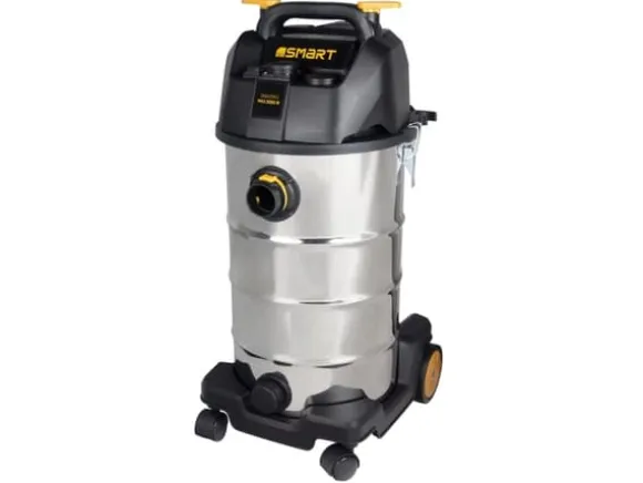 1200w torr/blöt dammsugare, filter shaker