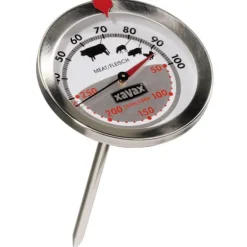 Xavax kött- och ugnstermometer rostfritt stål matt
