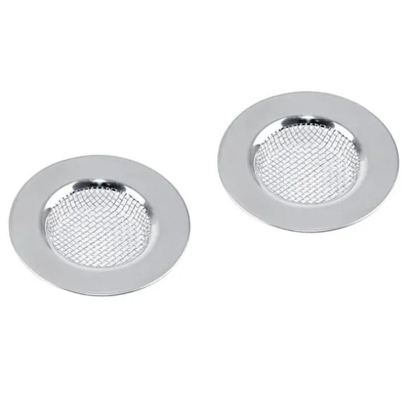 2x Diskbänkssil Avloppsfilterset Silar 6,5 cm