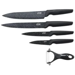 4x Knivar och Potatisskalare