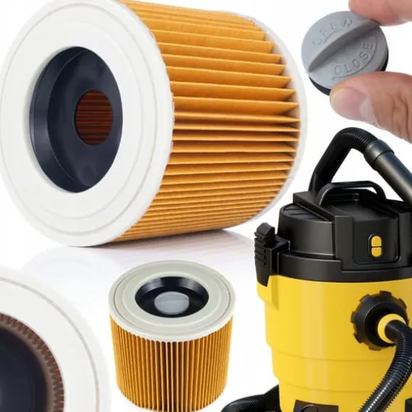 3x Tvättbara filter för Kärcher MV2 MV3 WD2 WD3 dammsugare