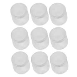 Yoghurtmaskin - Elektrisk - 1,6 L - 9 Koppar 100 ml - LED-display - Touchknappar - 20 W 220 V 50 Hz EU-kontakt - 304 Rostfritt stål/glas - Vit