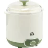 Yoghurtmaskin 1,5 l med 2 glasburkar och sil, 20 W, för grekisk yoghurt, 3–5 personer, vit