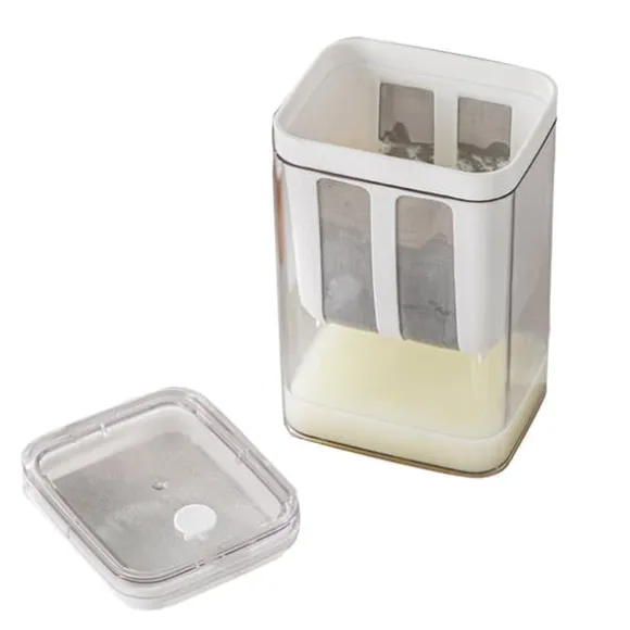 Yoghurtsil med extra finmaskig silpåse Transparent lock Multifunktionellt ostfilter
