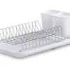 Zeller Diskmaskin, 24x44x13cm, vit