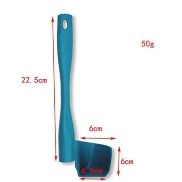 ZF07452-Thermomix Roterande spatel Ta bort portion Matberedningsverktyg Färgfoto 25,8*8,5c