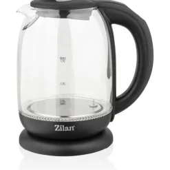 Zilan Vattenkokare i glas med digital skärm och LED, 1.7lt, 5 temperaturinställningar, 2200W